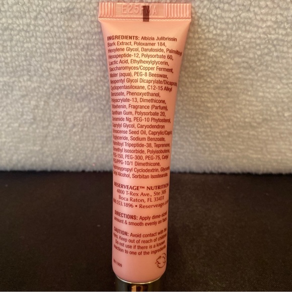 Reserveage BEAUTY Firming Face Cream 15ml .5oz Travel Size Sealed - Picture 7 of 8